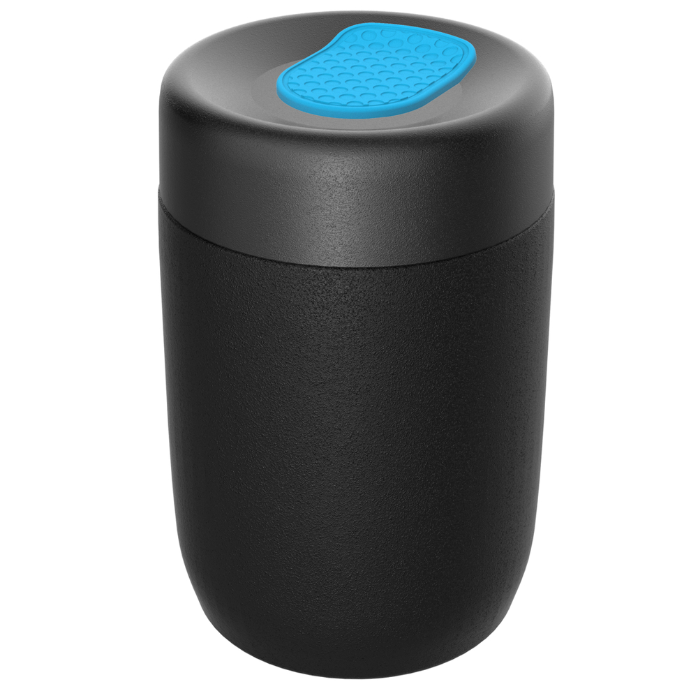 Thermo lunchpot RE98-myNIZZA - zwart, cyaan