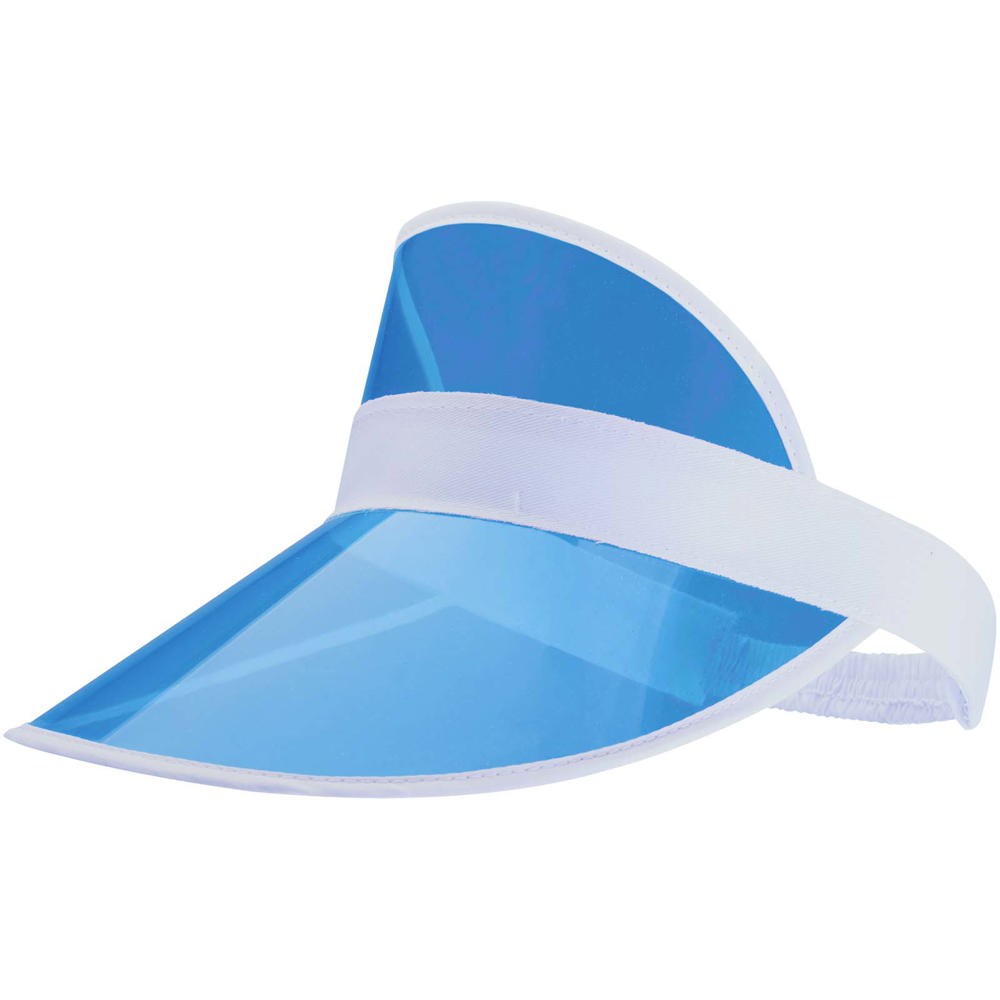 Bright pet met doorzichtig vizier - Blauw