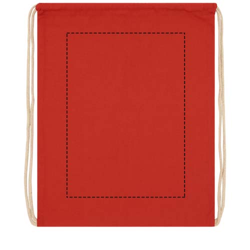 Oregon 140 g/m² katoenen rugzak met trekkoordsluiting 5L