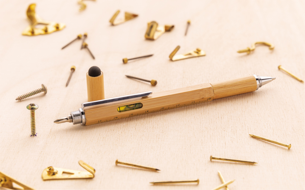 Bamboe 5 in 1 toolpen