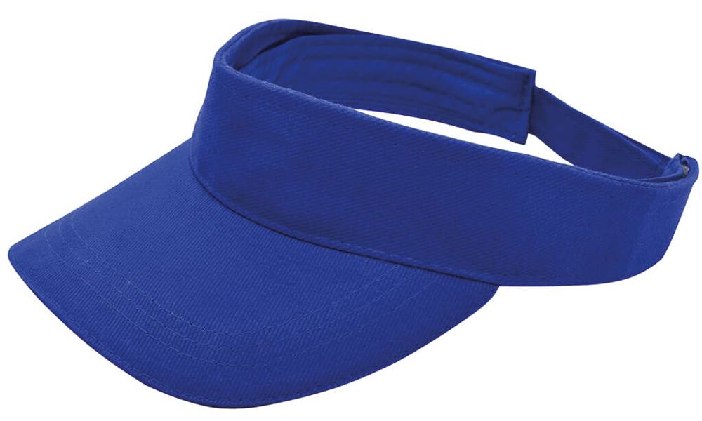Brushed zonneklep - Kobaltblauw (PMS 286c) / Kobaltblauw