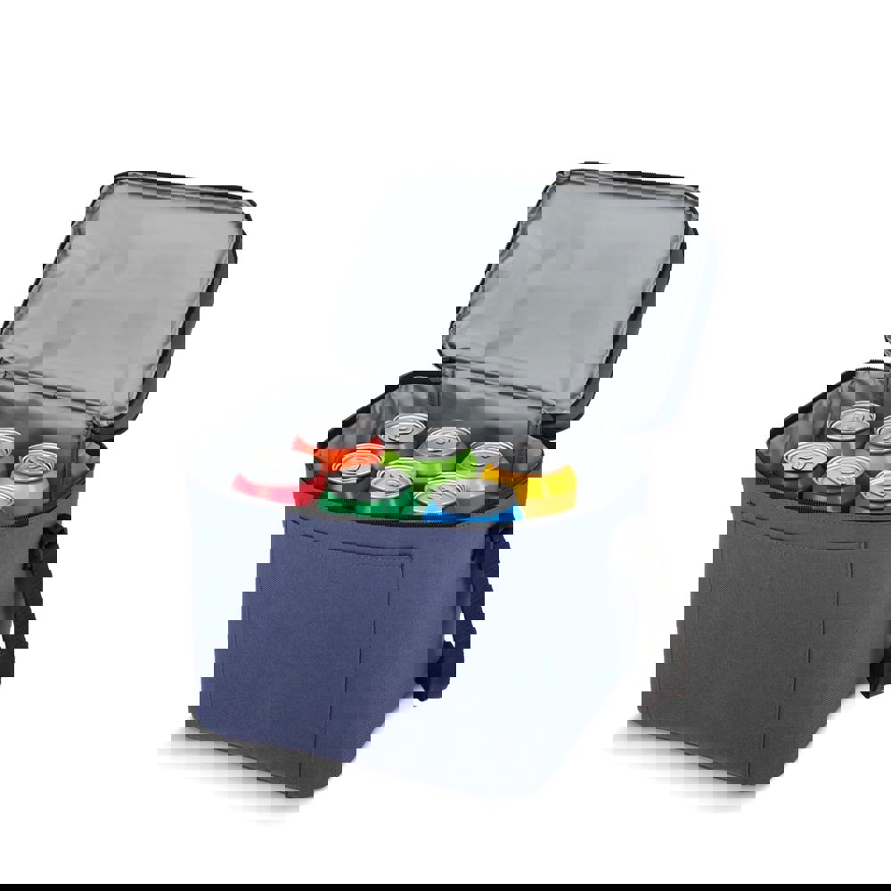 600D gerecycled PET koeltas met twee vakken 30 x 20 x 25 cm 12 L