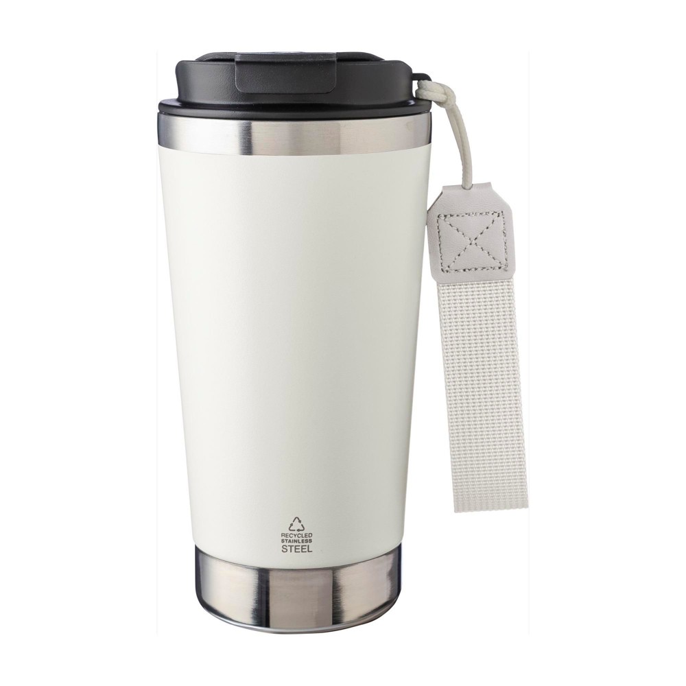 Dubbelwandige thermosbeker Kayla | Gerecycled | 500 ml