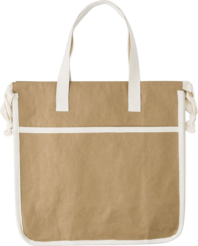 Boodschappentas Emery | Kraftpapier | Wasbaar - bruin