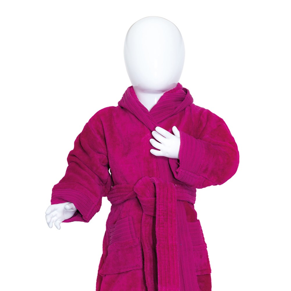 Baby Bathrobe - Magenta