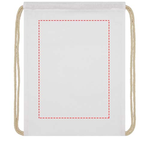 Oregon 140 g/m² katoenen rugzak met trekkoordsluiting 5L