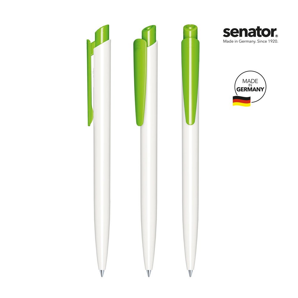 senator® Dart Polished Basic  retractable pen - groen 376