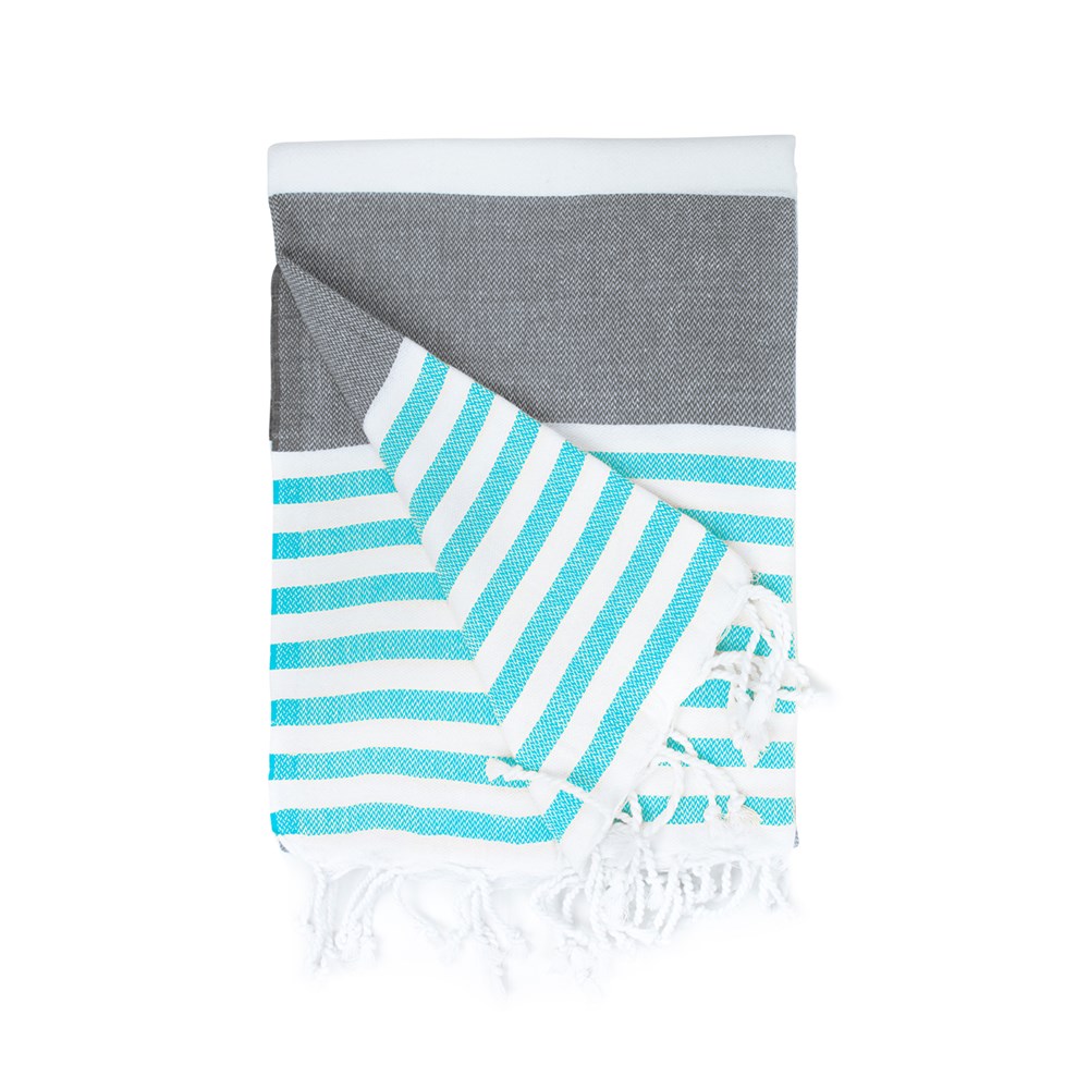 Hamam Marine - Antraciet/Turkoois