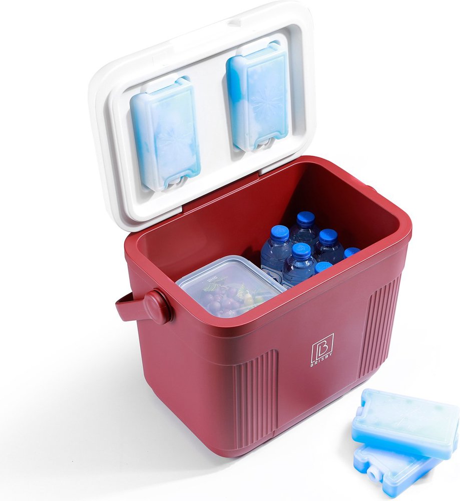 Koelbox 22L Brisby Uniek Persoonlijk en Cool - Rood