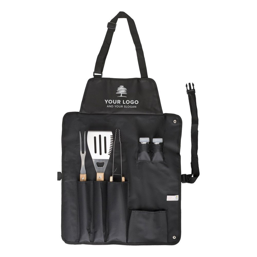 Barbecueset Hugo | Rvs | Schort