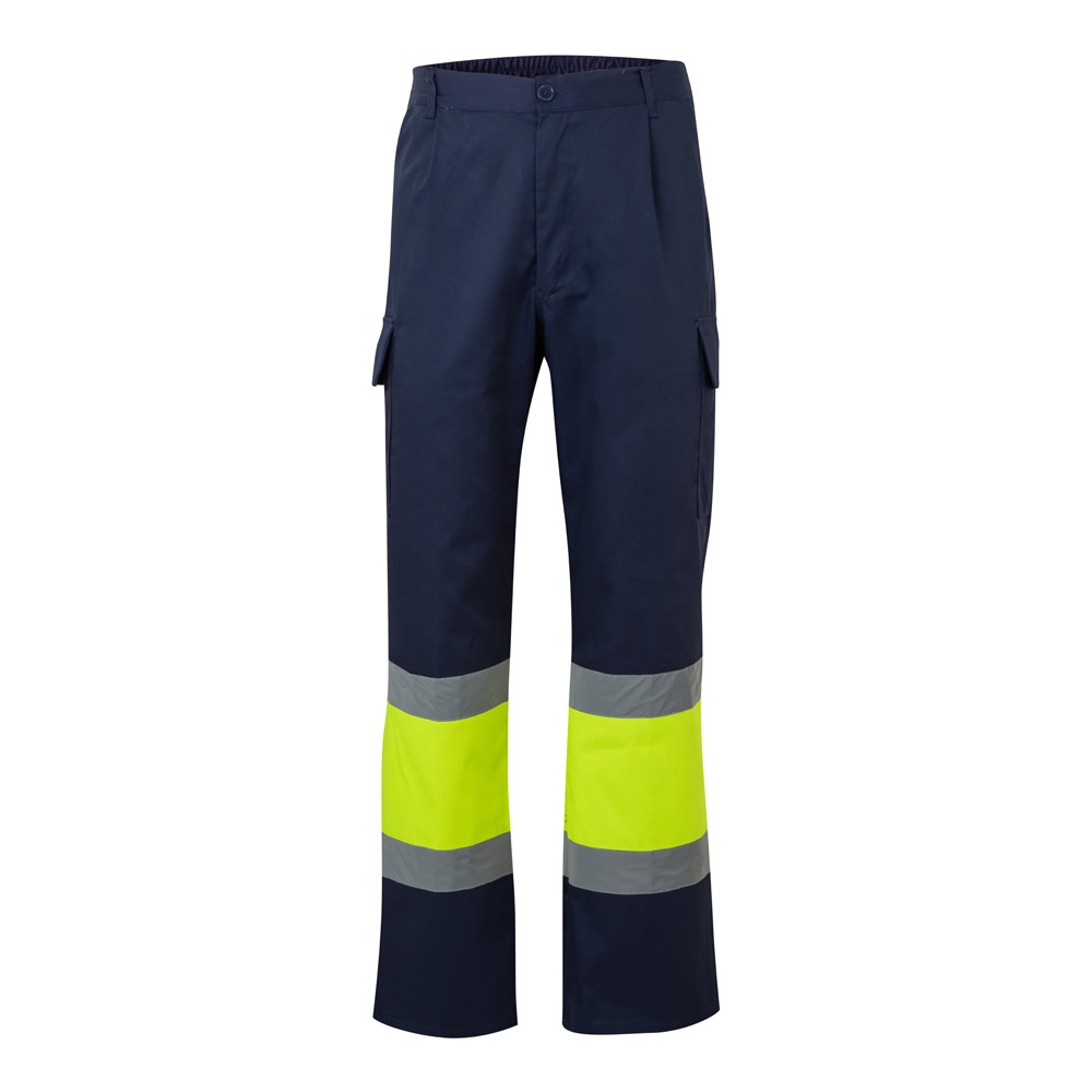 VL ARTEMIS. Tweekleurige broek van keperstof (190g/m²), katoen (20%) en polyester (80%)