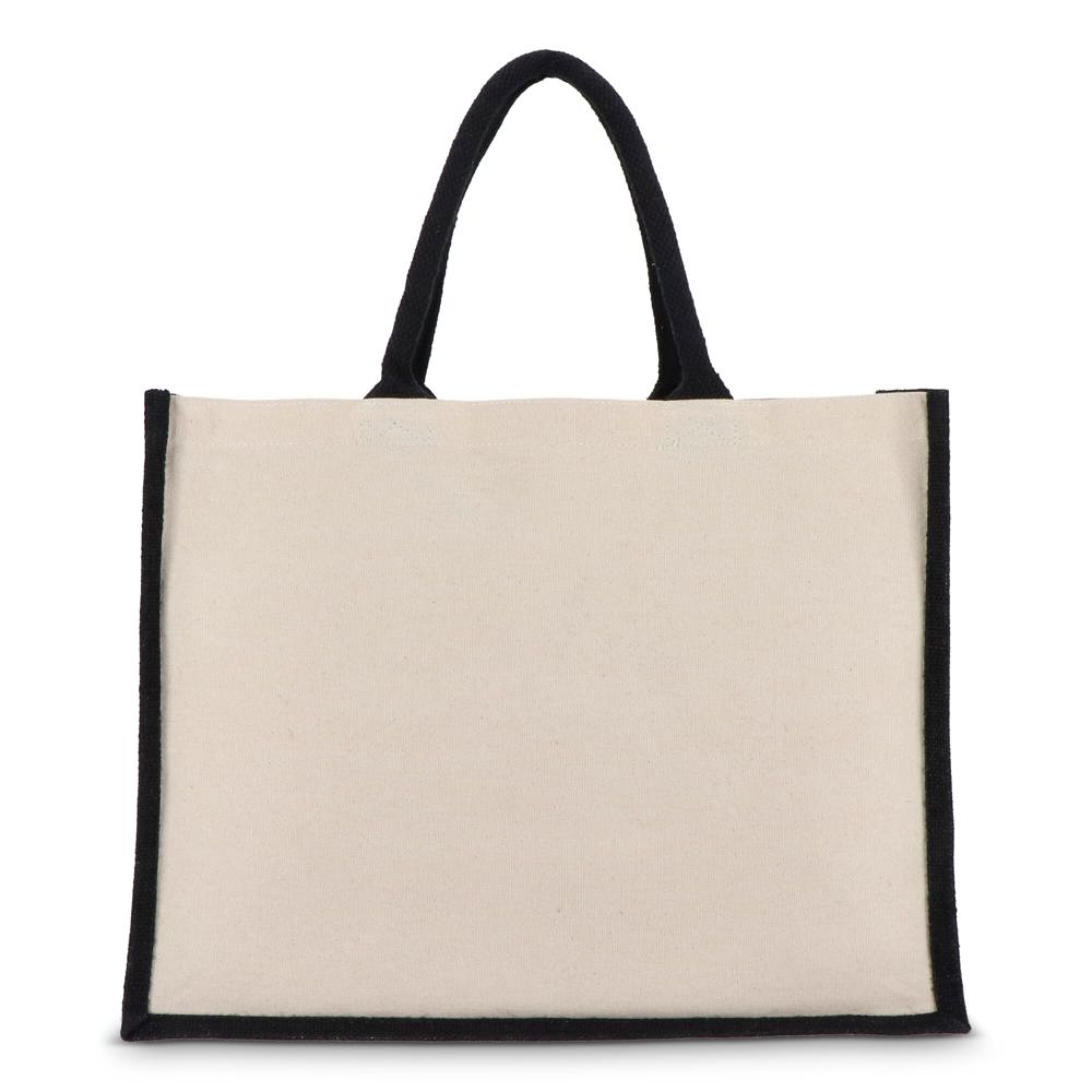 Jute-Katoen Tote OEKO-TEX® 42.5 x 19 x 32cm 320g/m²