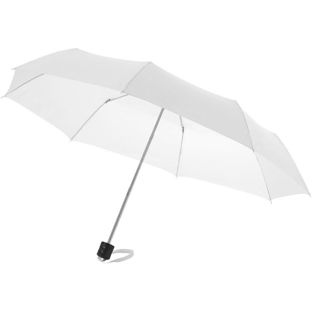 Ida 21.5'' opvouwbare paraplu - Wit