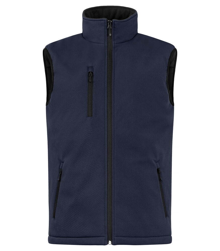 Clique - Padded Softshell Vest - dark navy