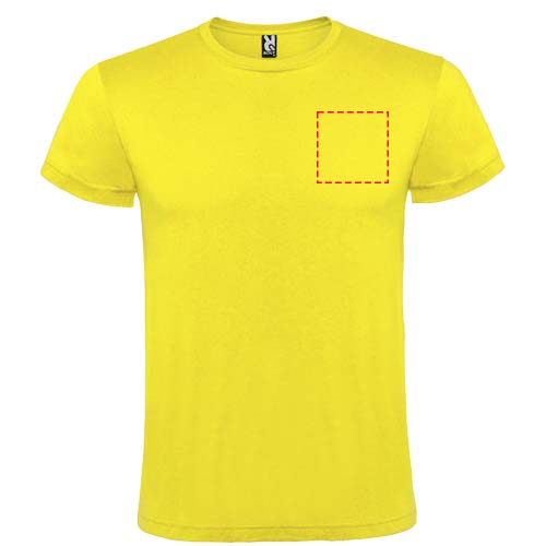 Atomic 150 g/m² unisex T-shirt met korte mouwen