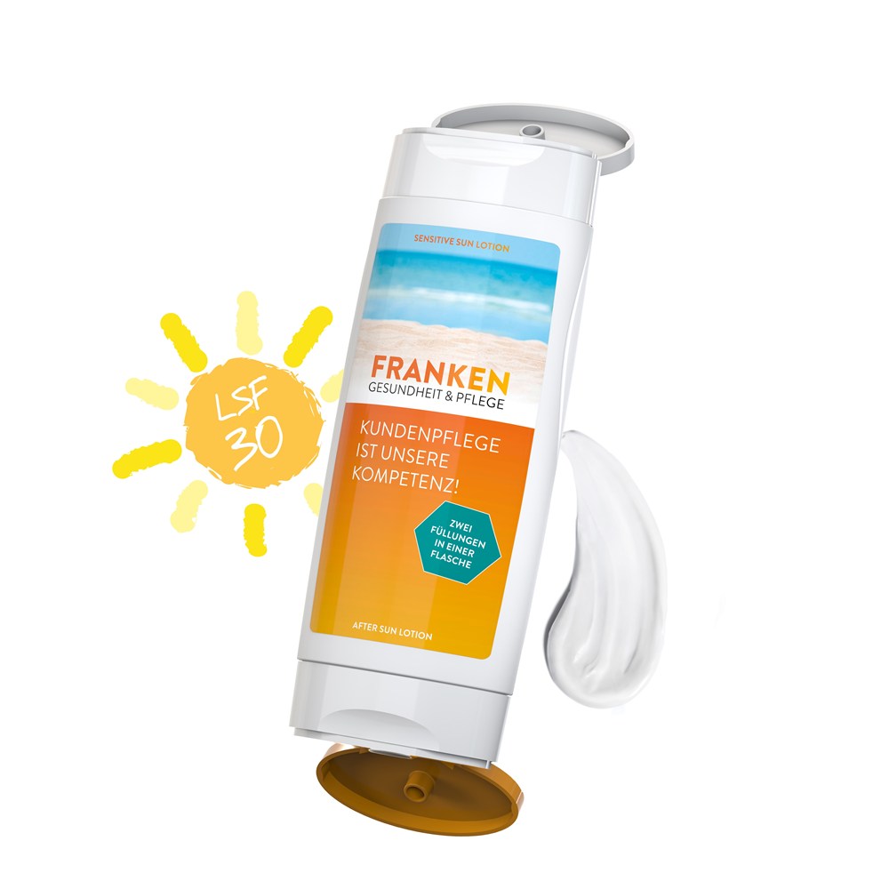 DuoPack Zonnemelk SPF 30 (sens.) + After Sun Lotion (2x50 ml)
