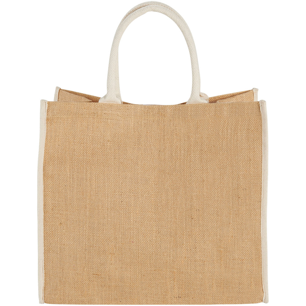 Harry jute draagtas met gekleurde accenten 25L