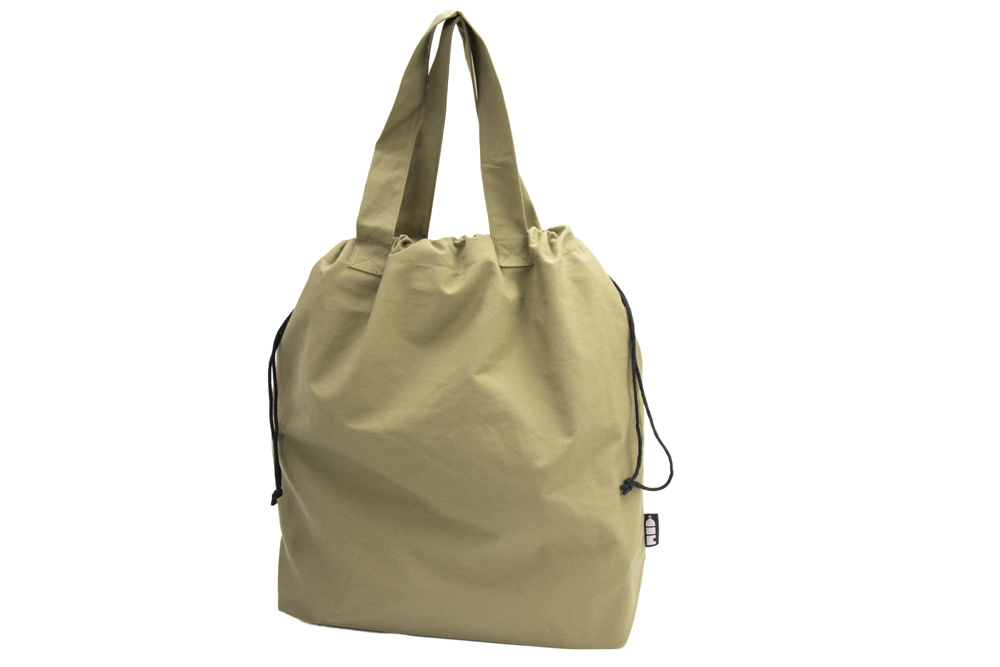 Recycled Cotton Tote bag, Olijfgroen