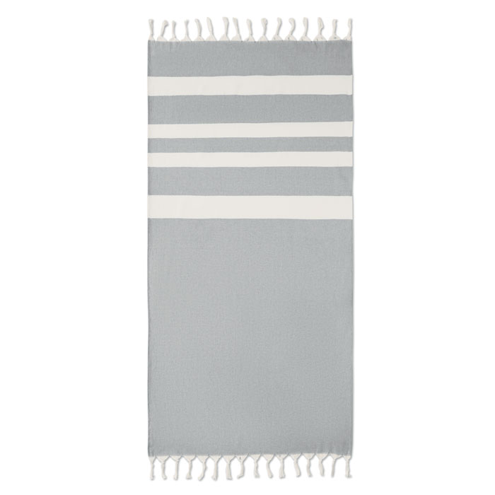 AGOURA - Hammam handdoek 140 gr/m² - Steengrijs