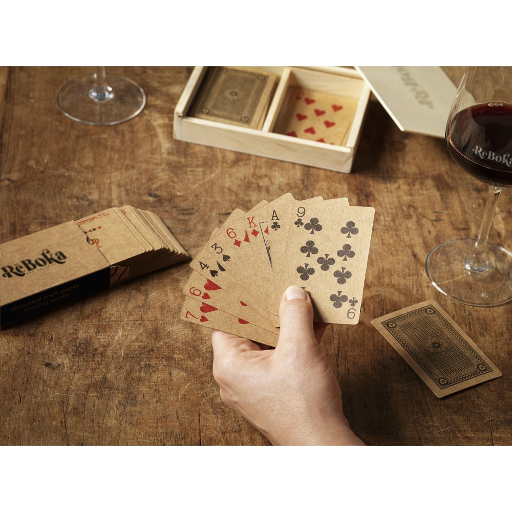 Recycled Paper Playing Cards Double speelkaarten