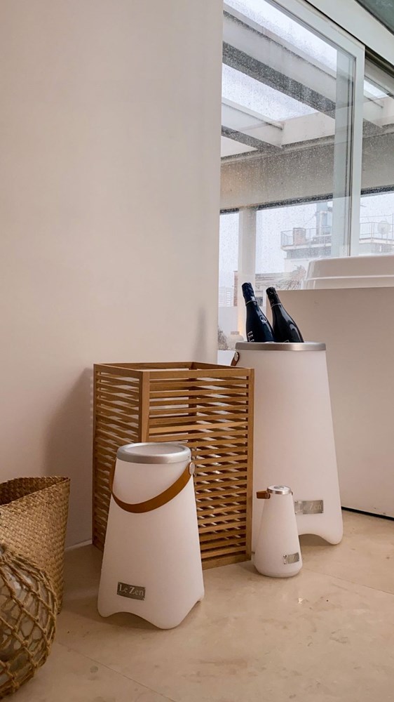 LE ZEN M - Wijnkoeler speaker en moodlight