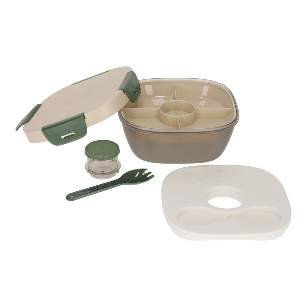NORLÄNDER Lunchbox Met Koelelement Zion Taupe