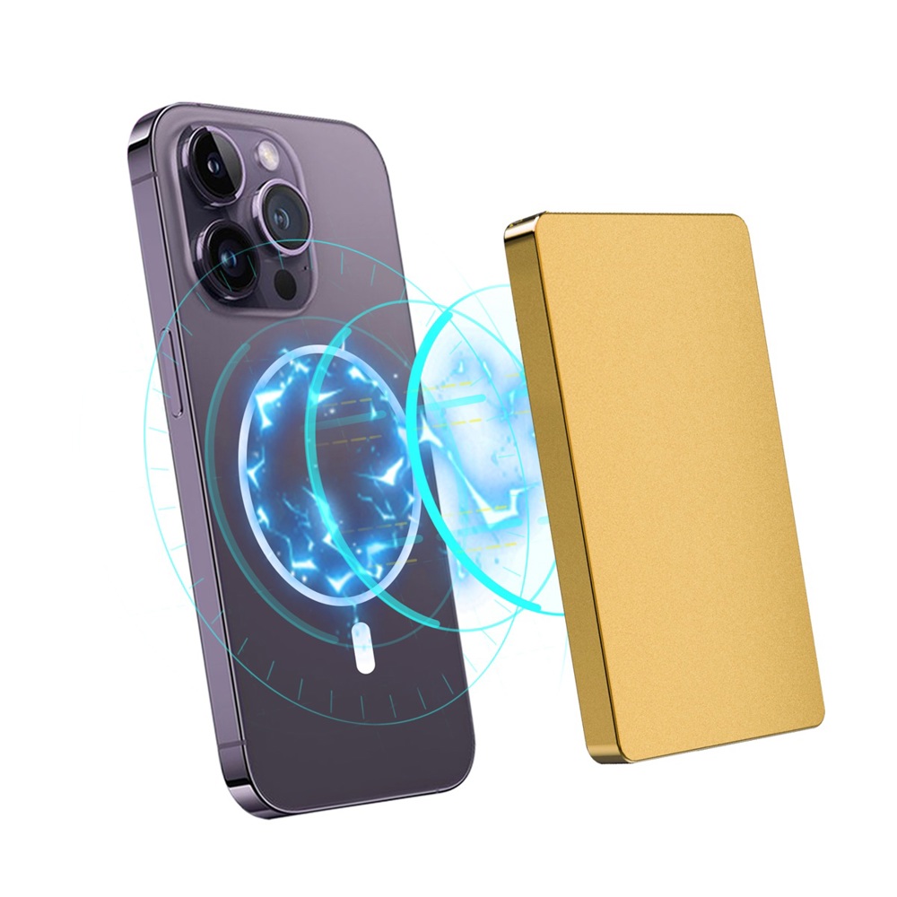 Cardprotector Aluminium Magsafe Gold