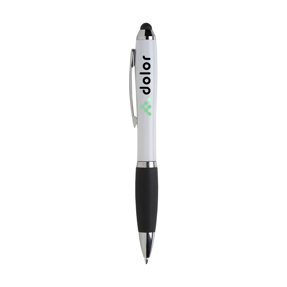 Athos Colour Touch stylus pennen - wit (± PMS White)