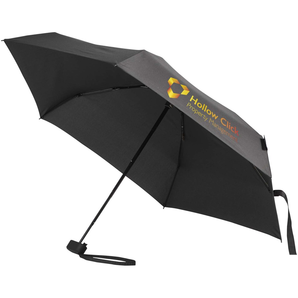 Jill 19" opvouwbare, compacte 5-delige RPET-paraplu