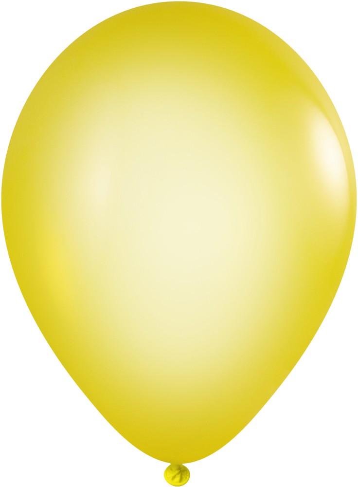 Ballonnen bedrukt High Quality Precision Print Ø 33 cm / omvang 85-95 cm / 11 inch - Geel Kristal (3310)