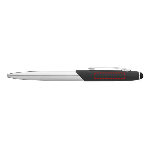 Geneva pennenset stylus balpen en rollerbalpen (blauwe inkt)