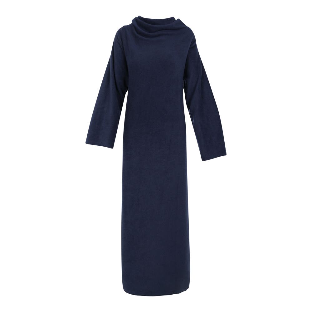 Fleeceplaid met mouwen 150x120 cm, 200 gr/m² - Navy (PMS 533c) / Navy