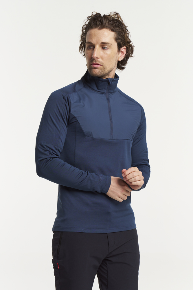 TXlite Windblock Halfzip Men - Donkerblauw