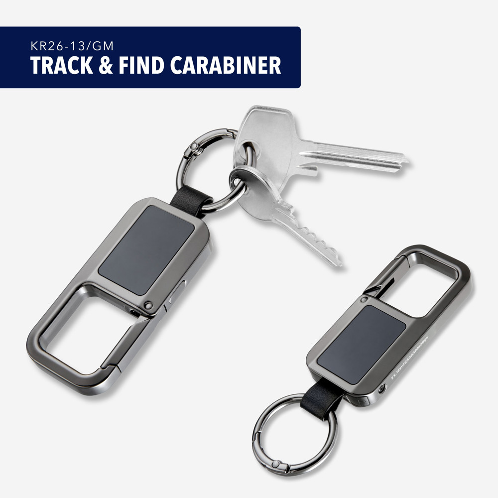 TROIKA Karabijnhaak TRACK & FIND CARABINER