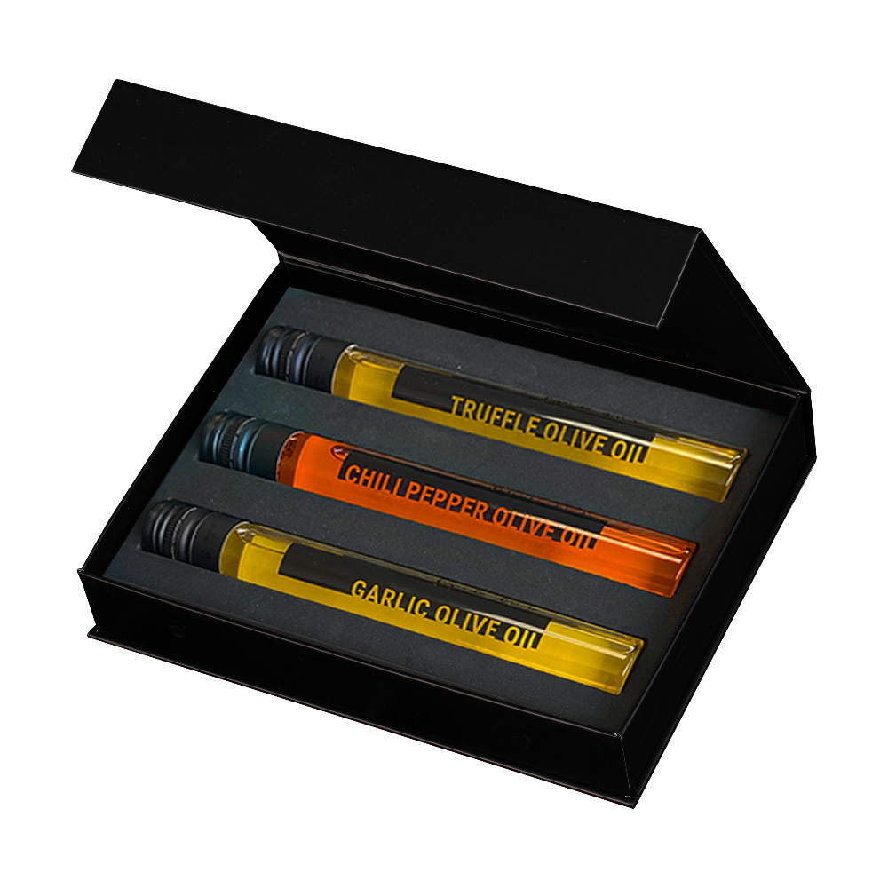 3-Delige olijfolie box "I olive you"