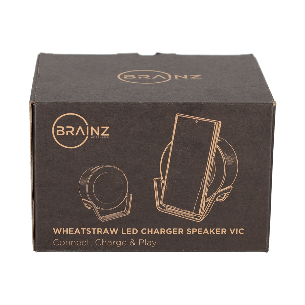 BRAINZ LED Charger Speaker Vic Wheatstraw Zwart