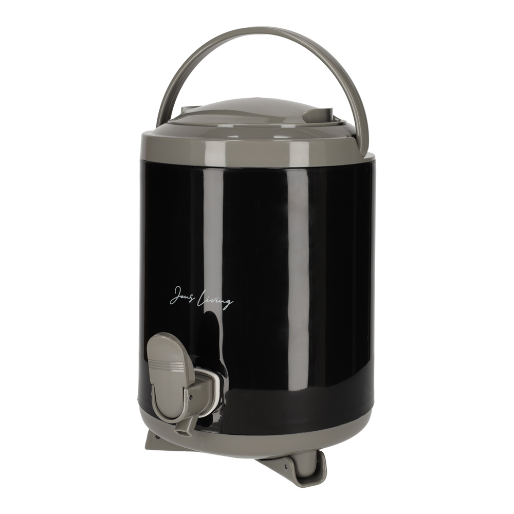 JENS Living Sapdispenser Set met 4 Bekers Zwart