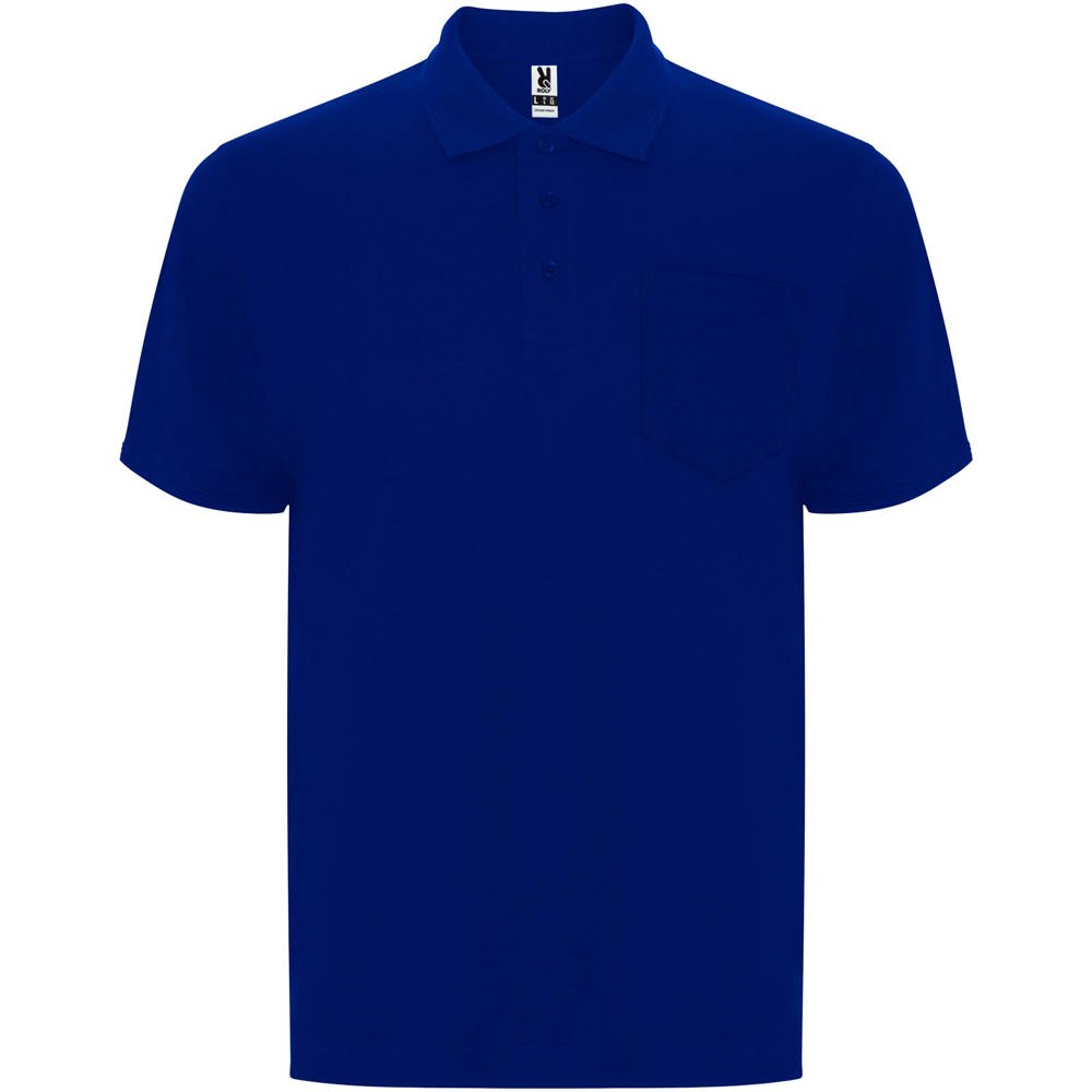 Centauro 220 g/m² Premium unisex polo met korte mouwen - Blauw