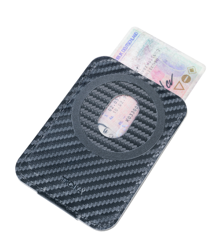 TROIKA Kaart etui HILDECARD CARBON CODE24