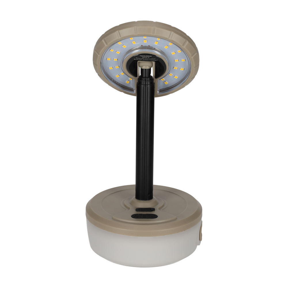 NORLÄNDER 2-in-1 Uitschuifbare LED Lamp & Slinger Taupe