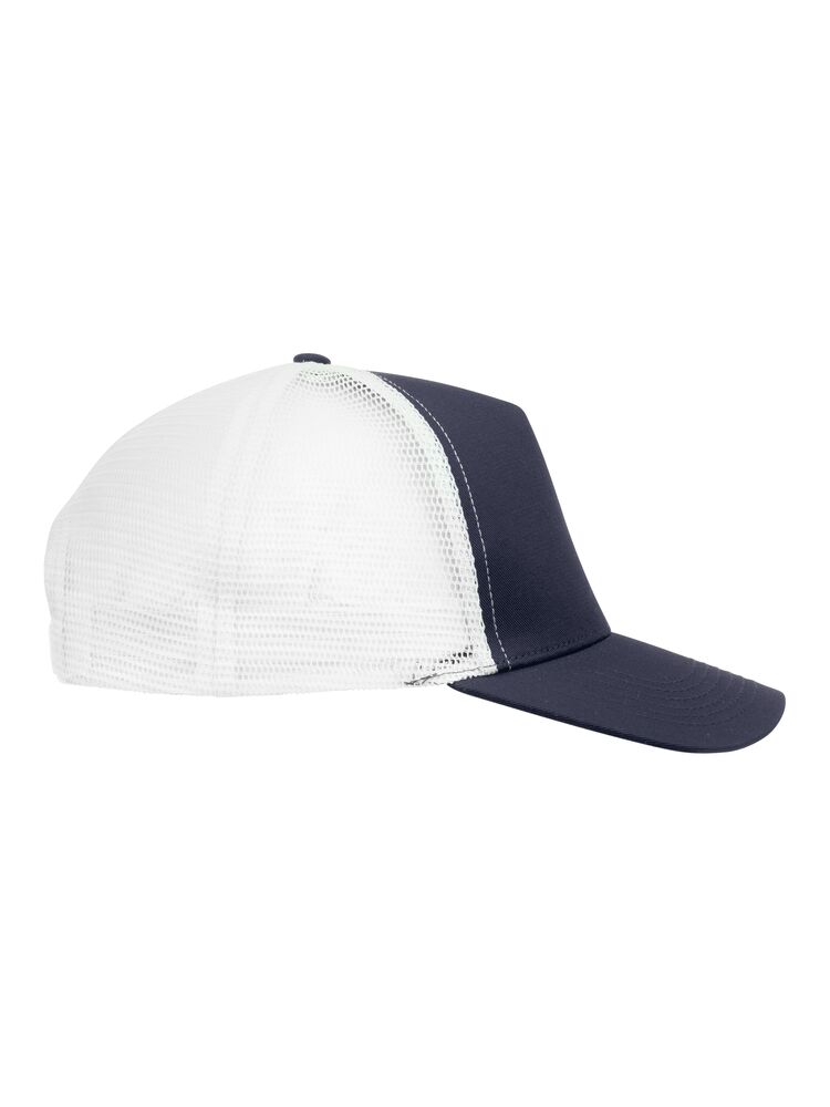 Clique - Trucker Cap Navy/Wit One size