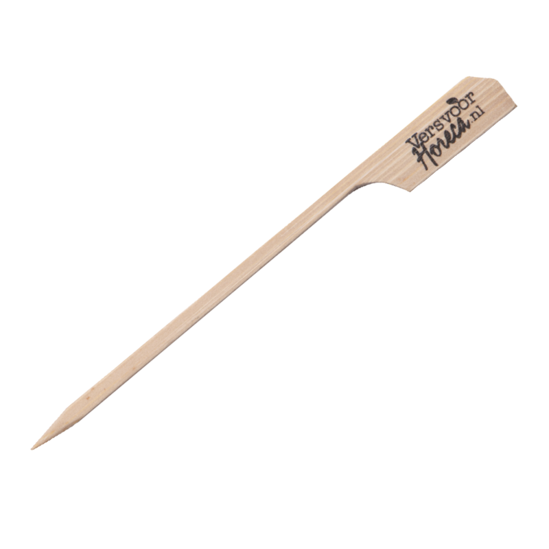 Gunshape bamboe prikkers 180 mm