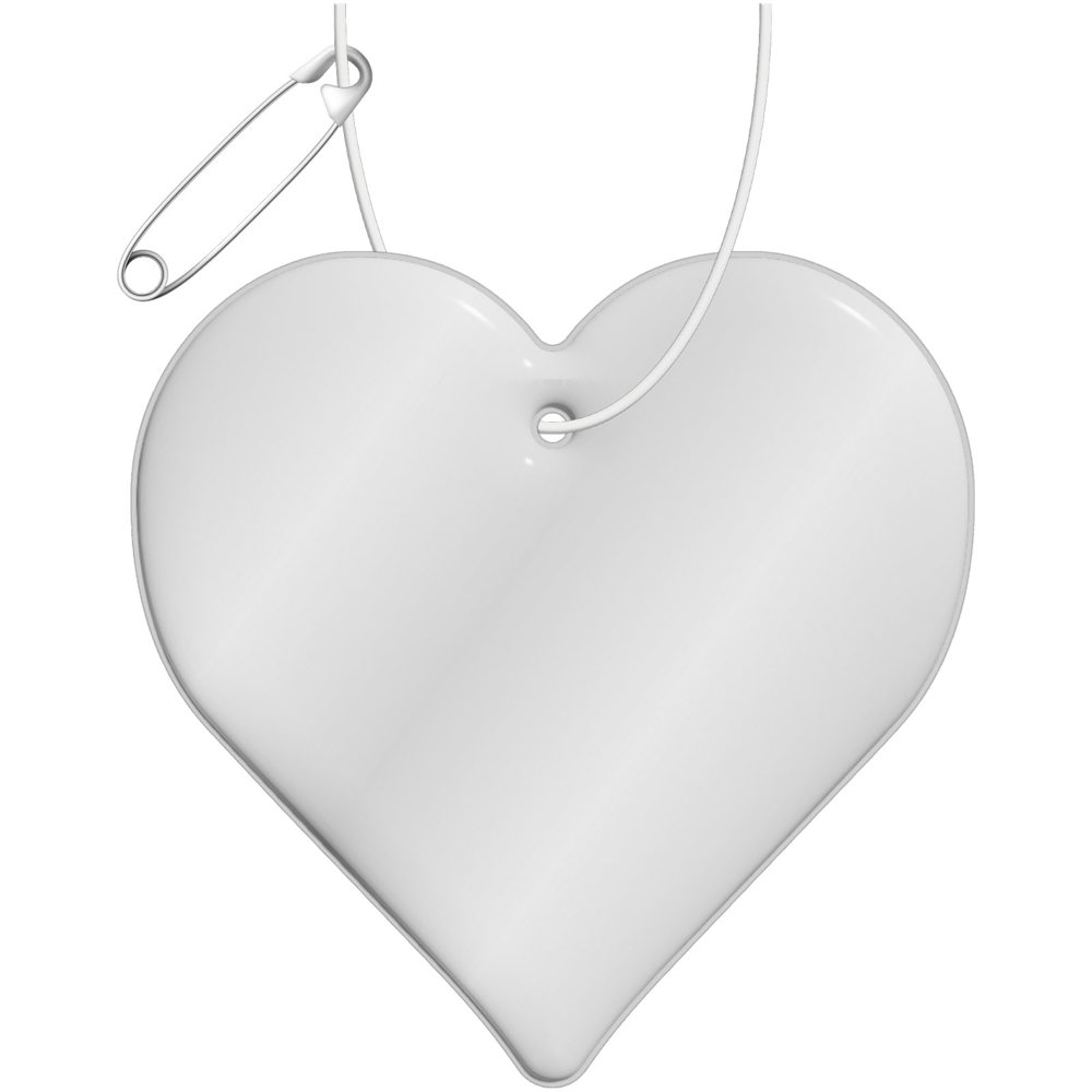 RFX™ H-09 reflecterende pvc hanger met hart