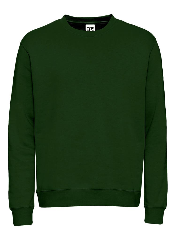 BS Atlas sweater, 280 gr/m² - Flessengroen (PMS 2411C)