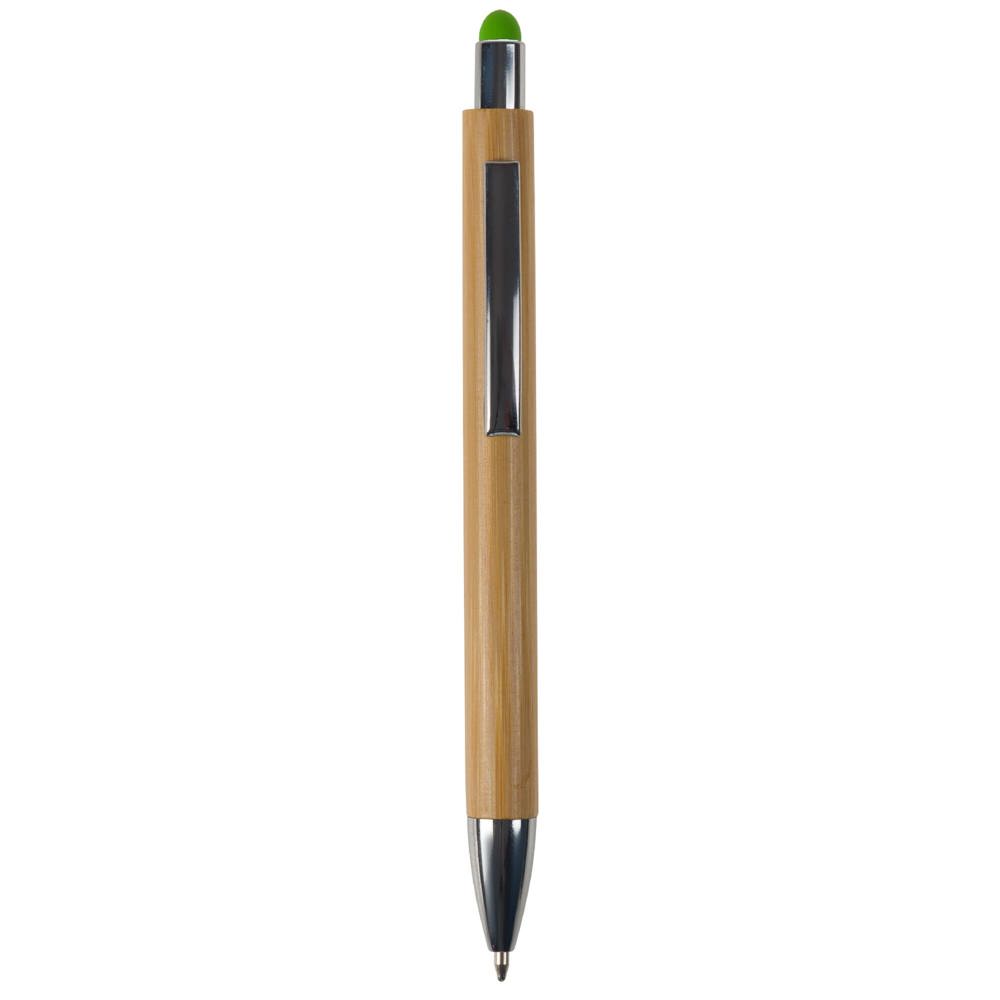 Balpen New York bamboe met stylus