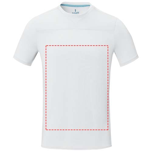 Borax 160 g/m² Heren T-shirt met korte mouwen, cool fit, GRS gerecycled