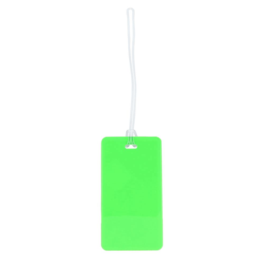 Bagagelabel - Lichtgroen
