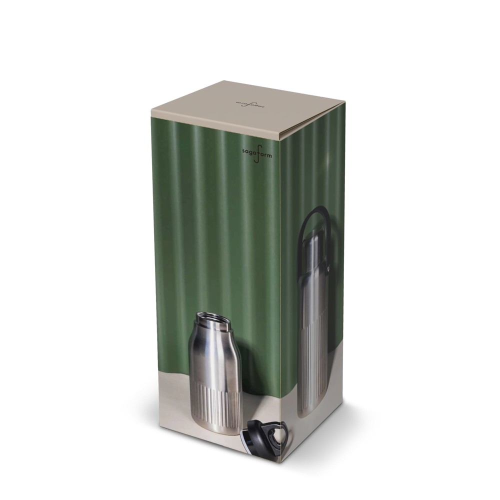 Sagaform Theo Thermosfles (gerecycled) 1 L