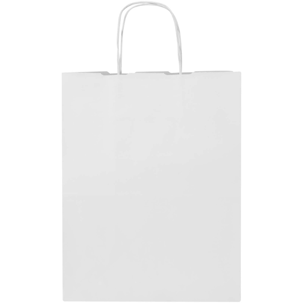 Kraft papieren tas 80–90 g/m² met gedraaide handvatten – 25 x 15 x 32 cm