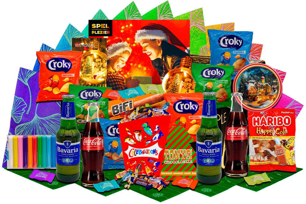 Volle kersttruck